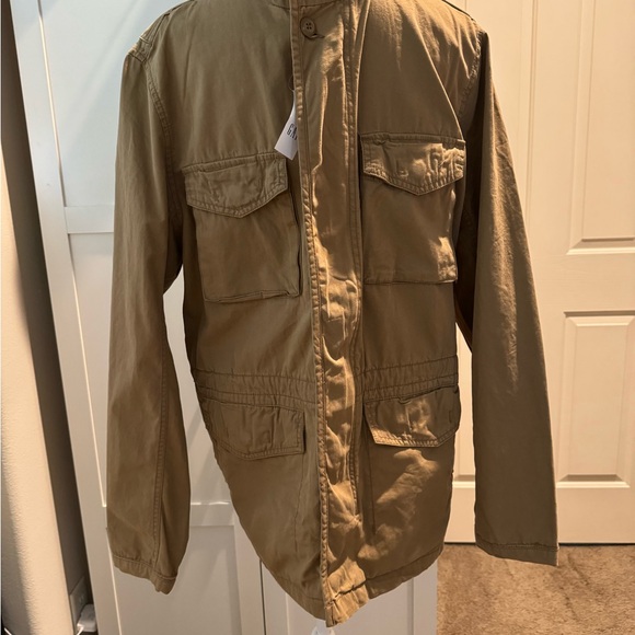 GAP Men's Brown Military Jacket - Picture 6 of 7